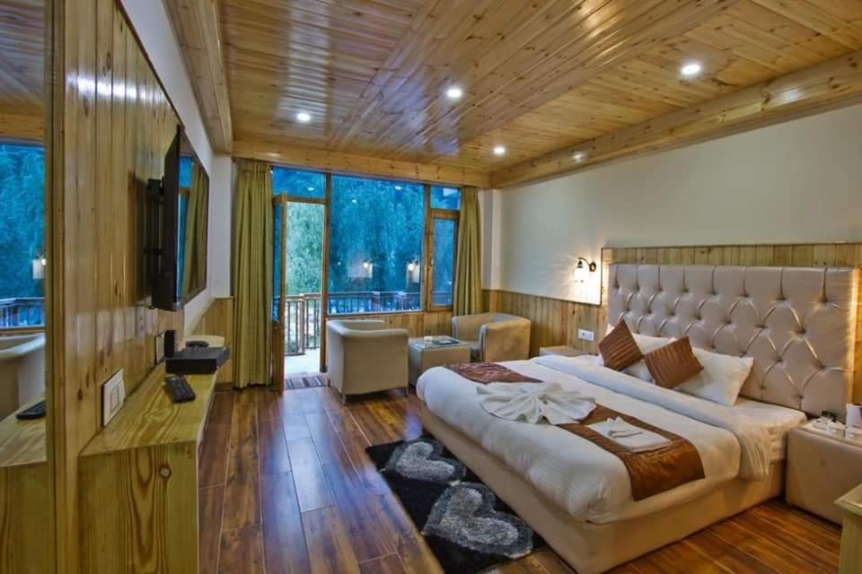Himalayan Riverside Resort, Manali المظهر الخارجي الصورة