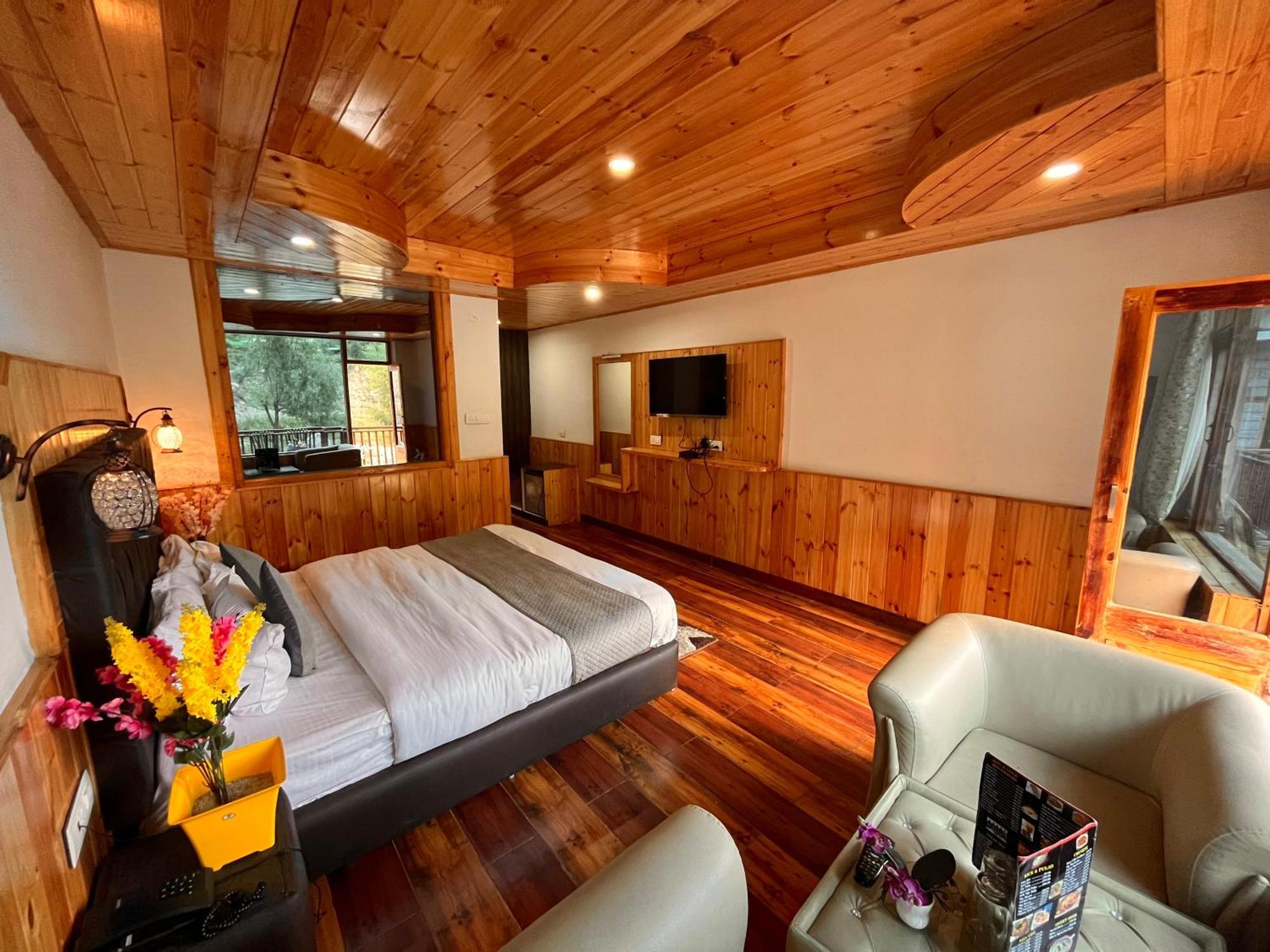 Himalayan Riverside Resort, Manali المظهر الخارجي الصورة